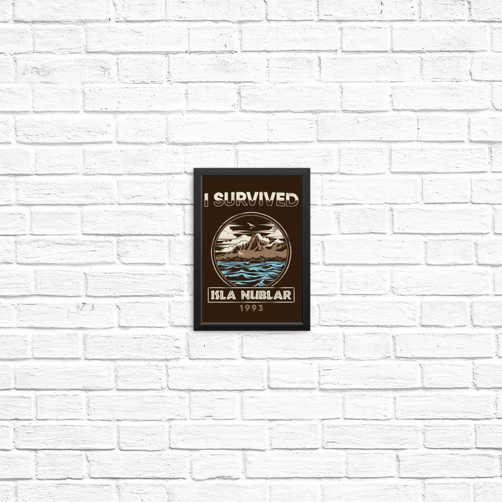 I Survived Isla Nublar - Posters & Prints