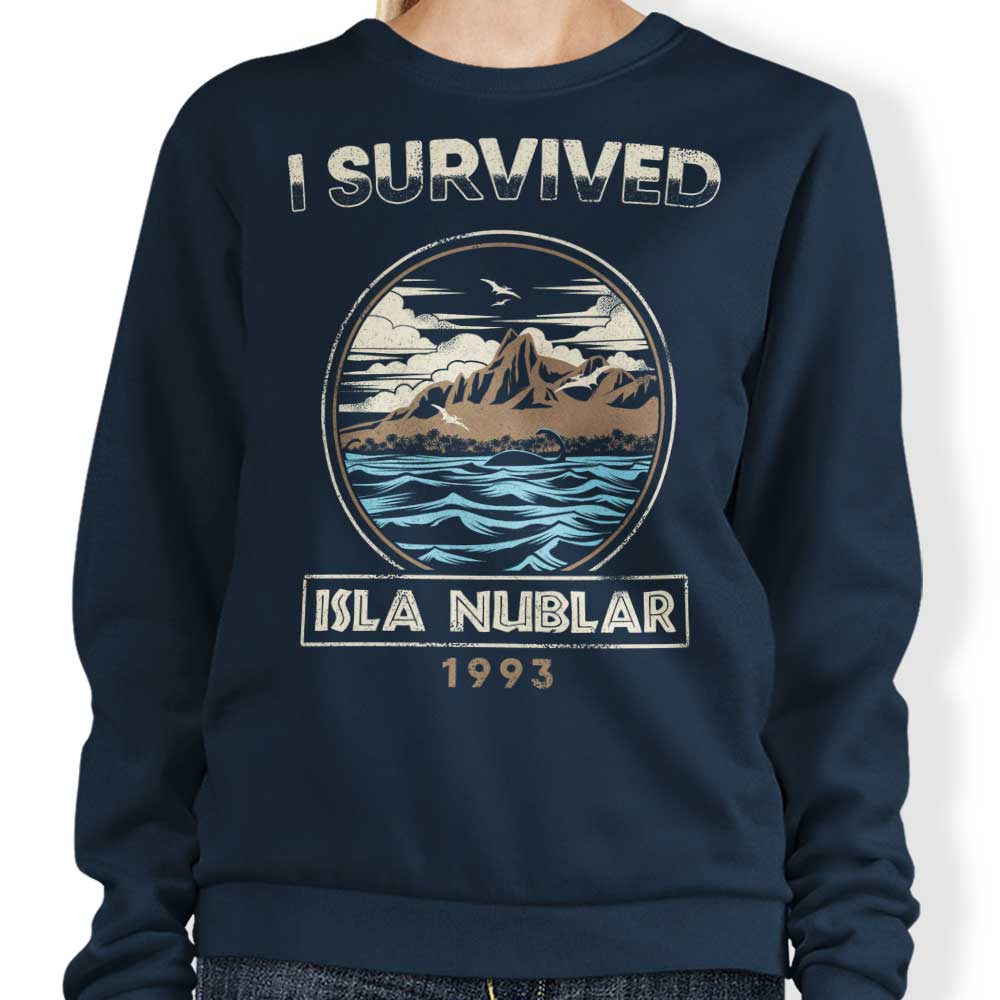 I Survived Isla Nublar - Sweatshirt product image 3