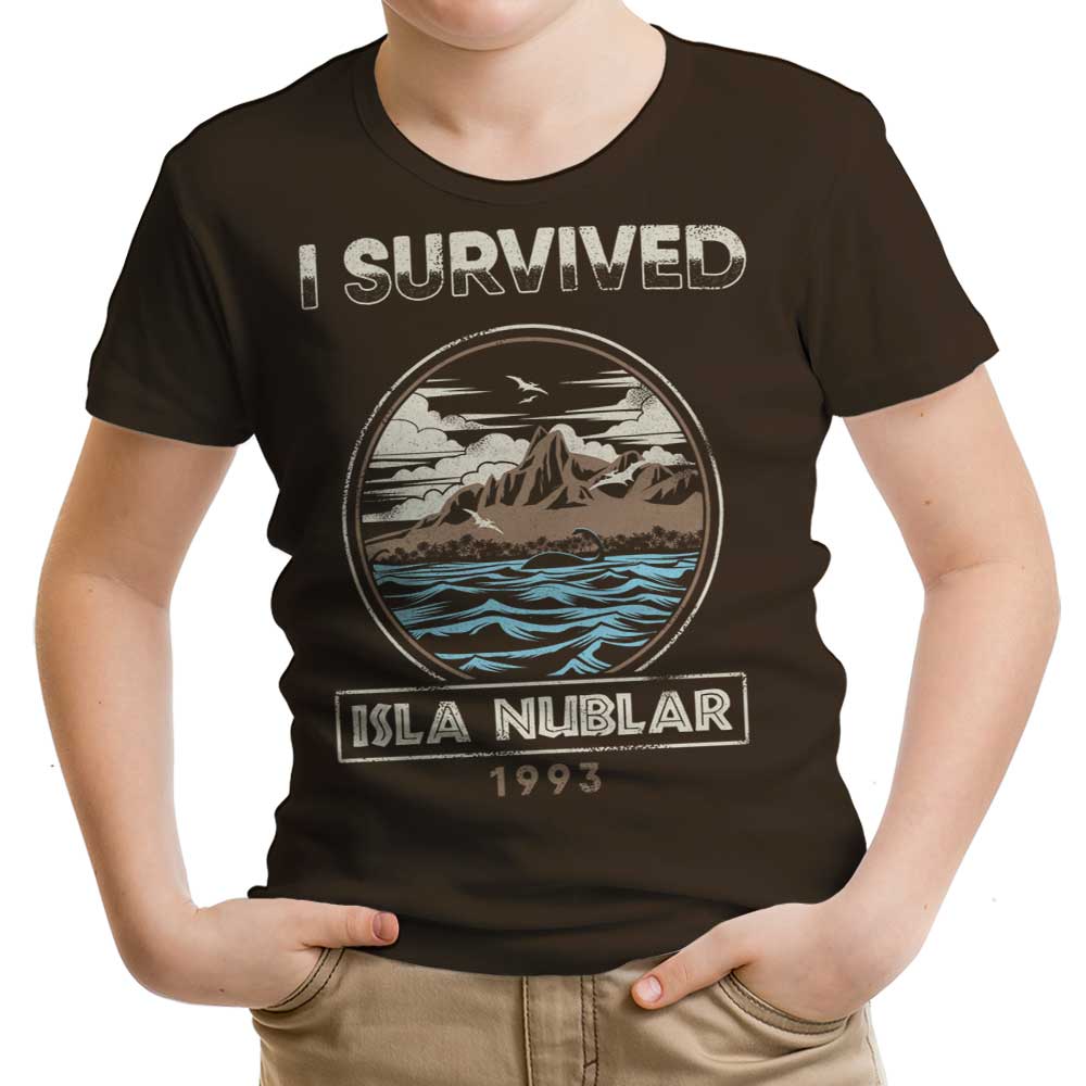 I Survived Isla Nublar - Youth Apparel product image 1