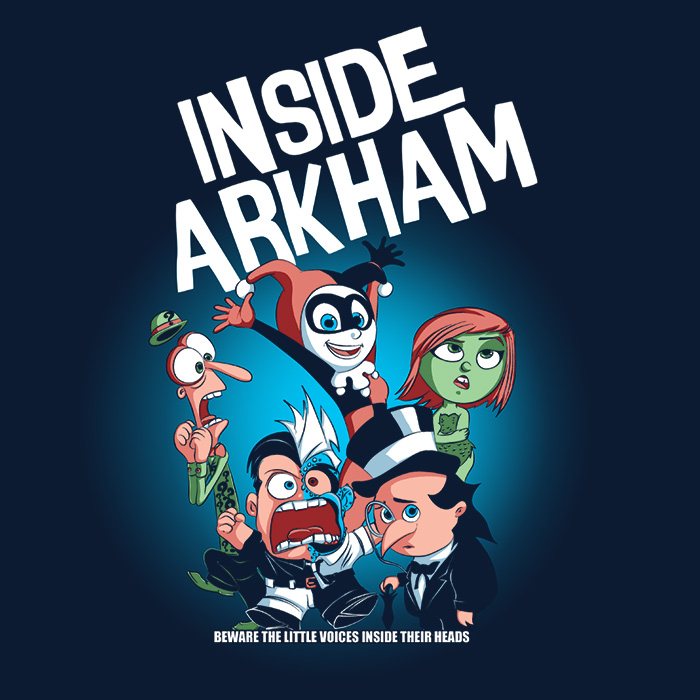 Inside Arkham - Shower Curtain