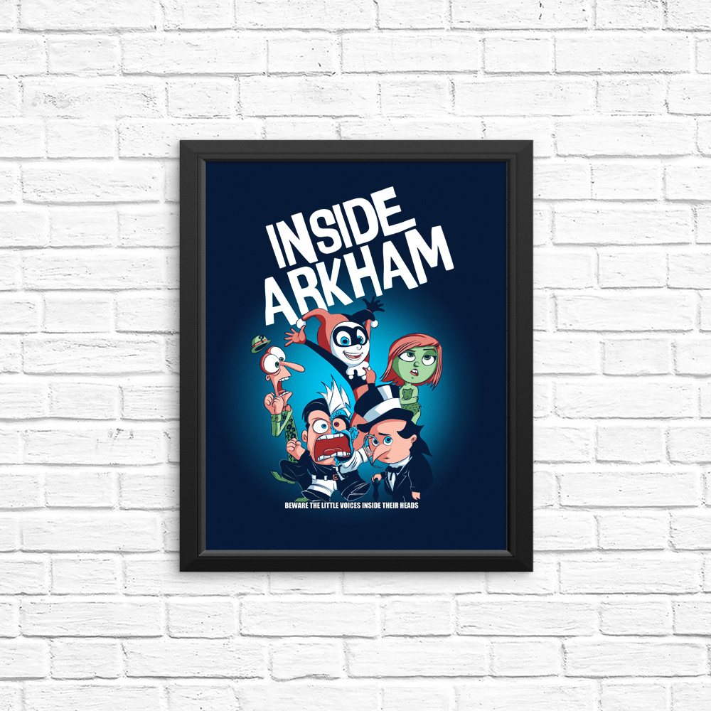 Inside Arkham - Posters & Prints