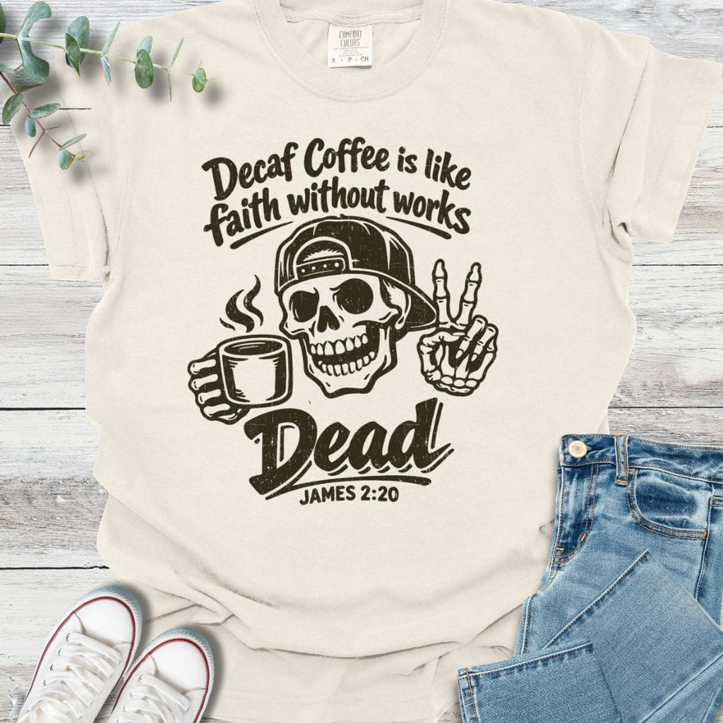Dead As Decaf T-shirt product image 2