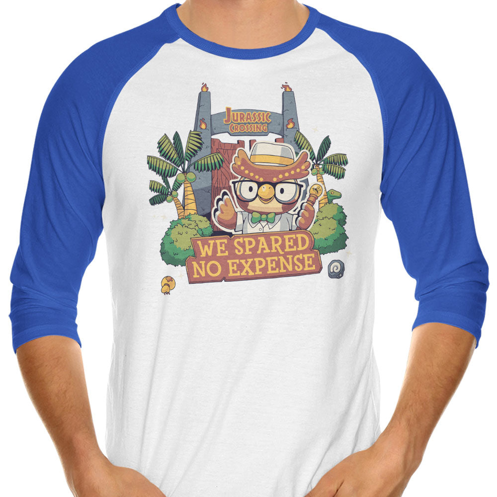 Jurassic Crossing - 3/4 Sleeve Raglan T-Shirt product image 3