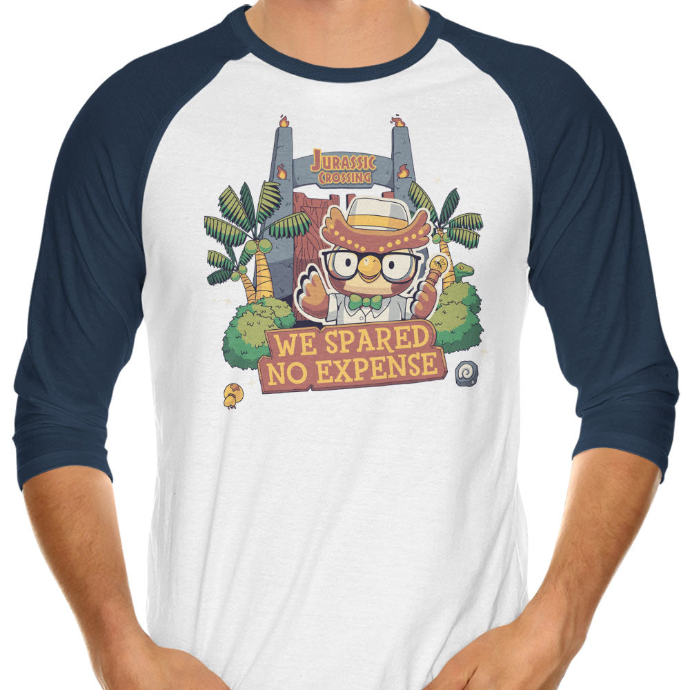 Jurassic Crossing - 3/4 Sleeve Raglan T-Shirt product image 4