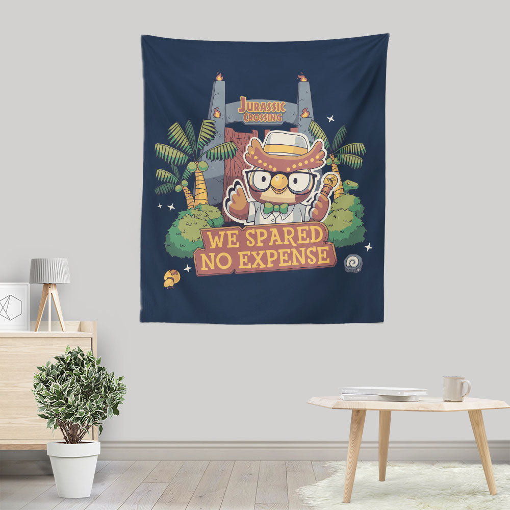 Jurassic Crossing - Wall Tapestry
