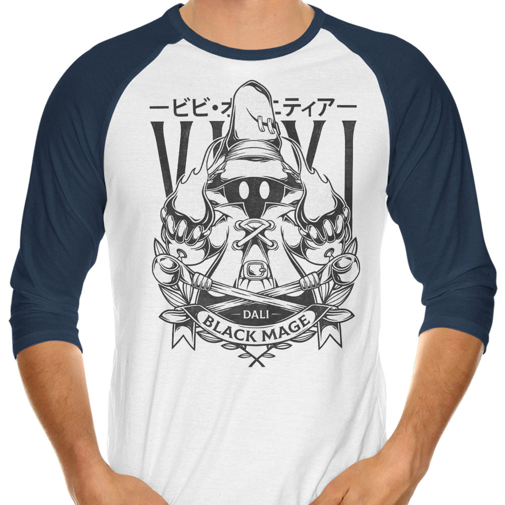 Little Black Magic - 3/4 Sleeve Raglan T-Shirt product image 3