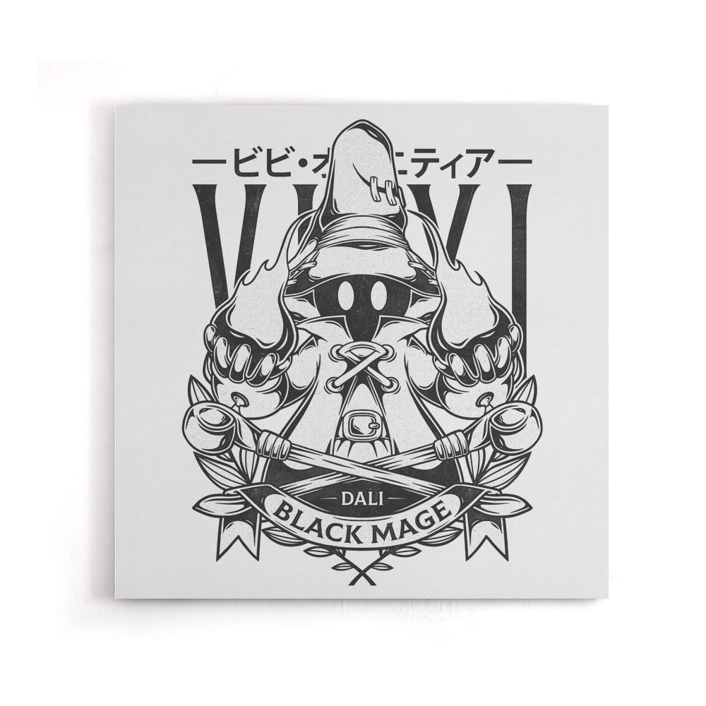 Little Black Magic - Canvas Print