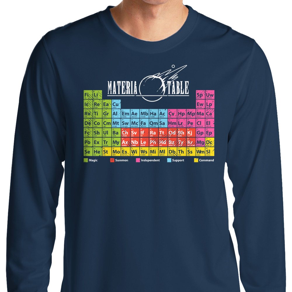 Materia Table - Long Sleeve T-Shirt product image 3