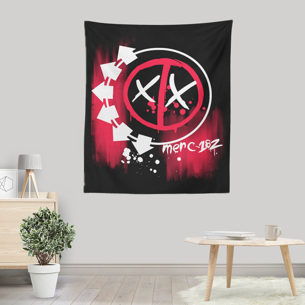 Merc-182 - Wall Tapestry