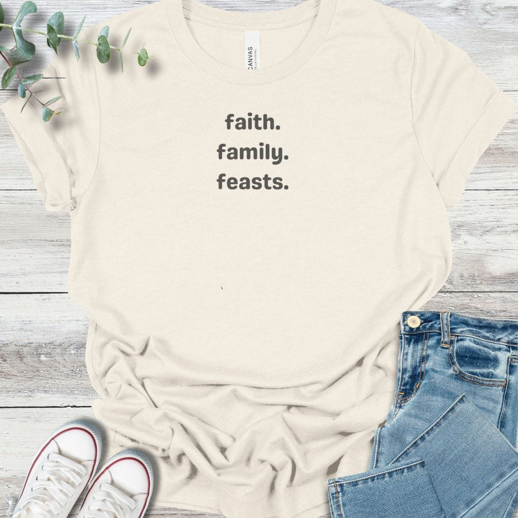 Faith Fam Feasts T-Shirt product image 2
