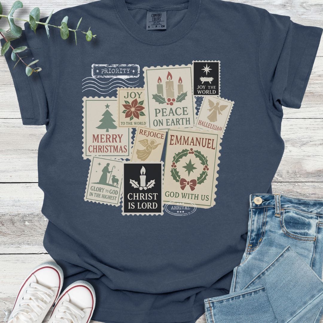 Christmas Stamps T-shirt product image 6