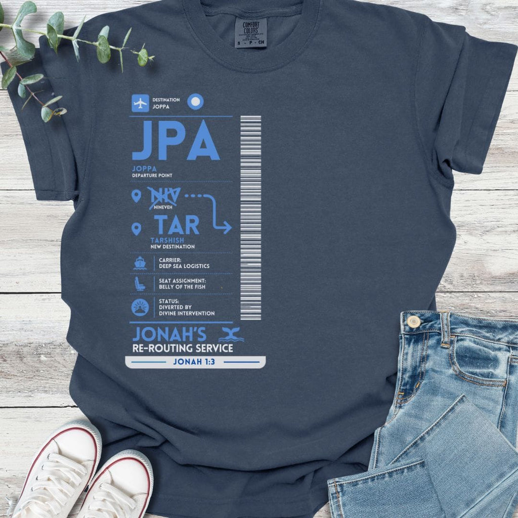 Jonah's Re-routing Service T-Shirt product image 7