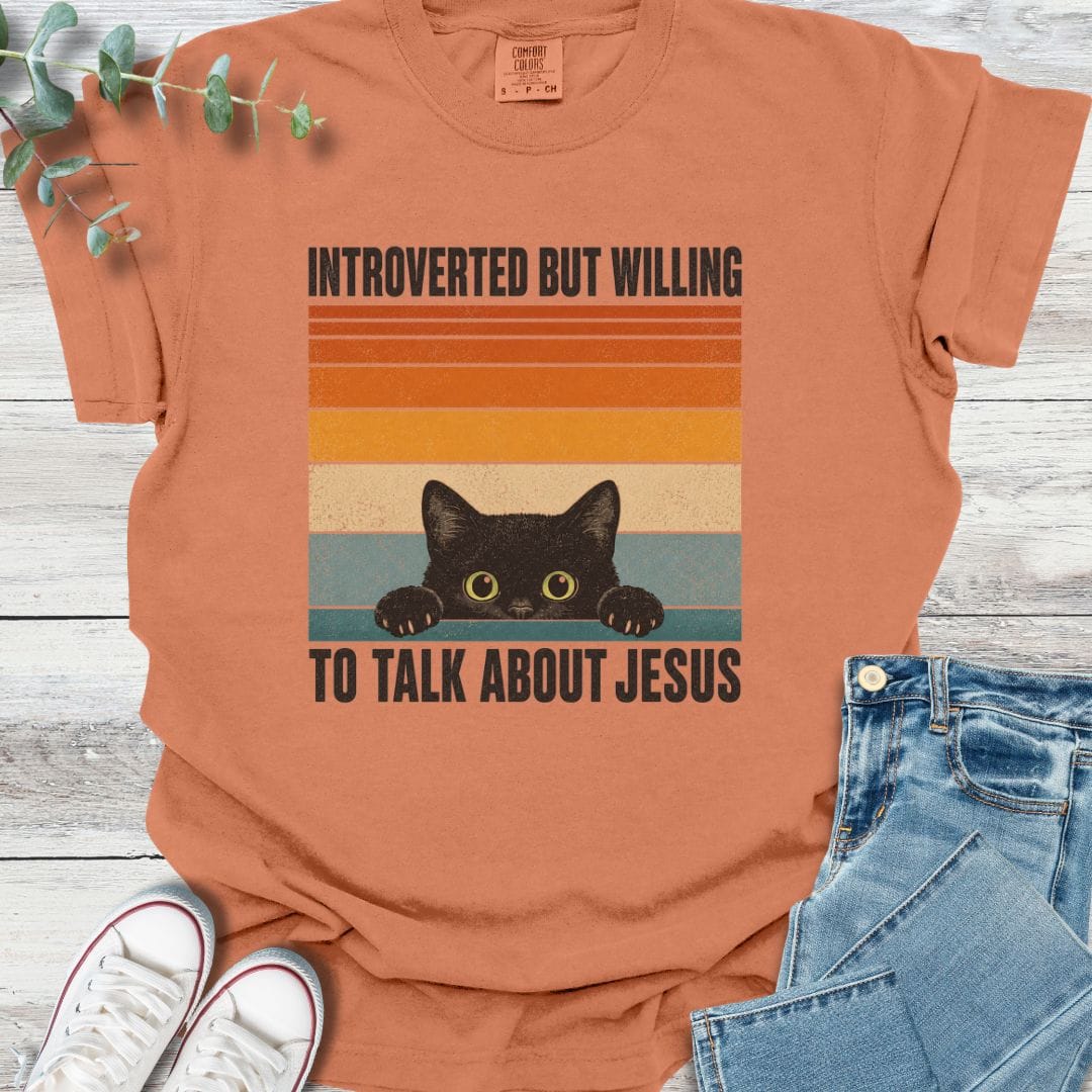 Introverted Cat T-shirt product image 7