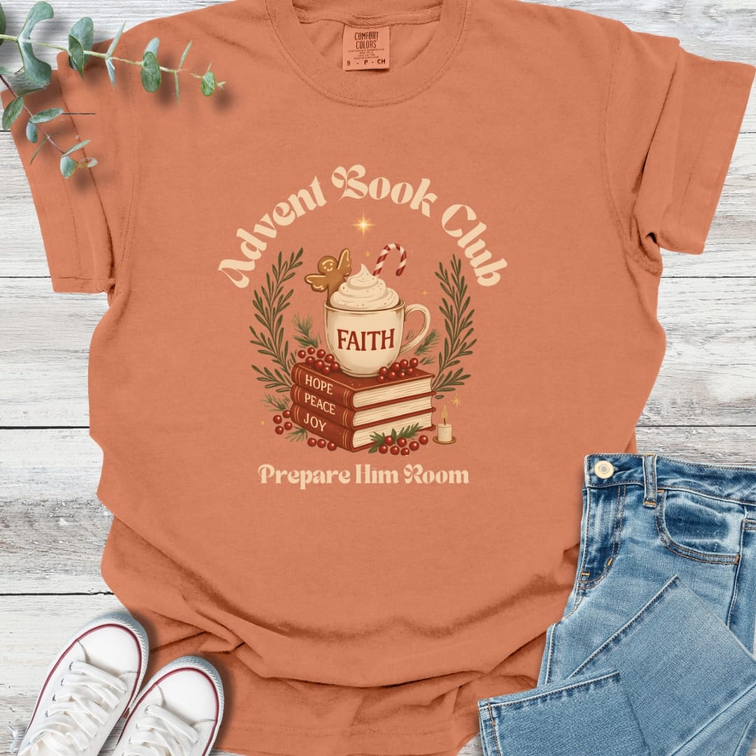 Advent Book Club T-shirt product image 7