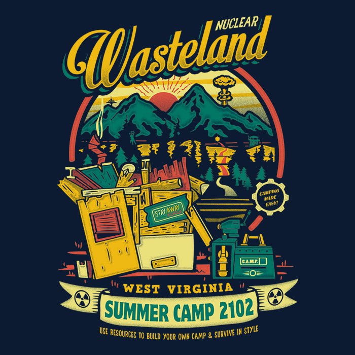 Nuclear Summer Camp - Hoodie product image 2