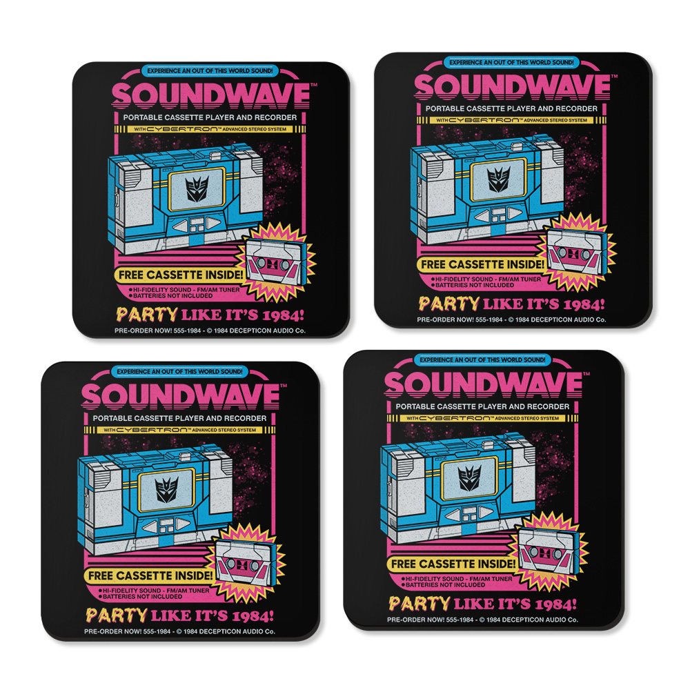 Pump Up The Volume - Coasters product image 3