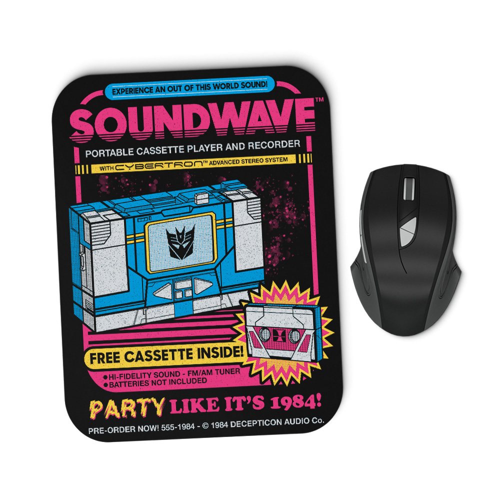 Pump Up The Volume - Mousepad product image 1