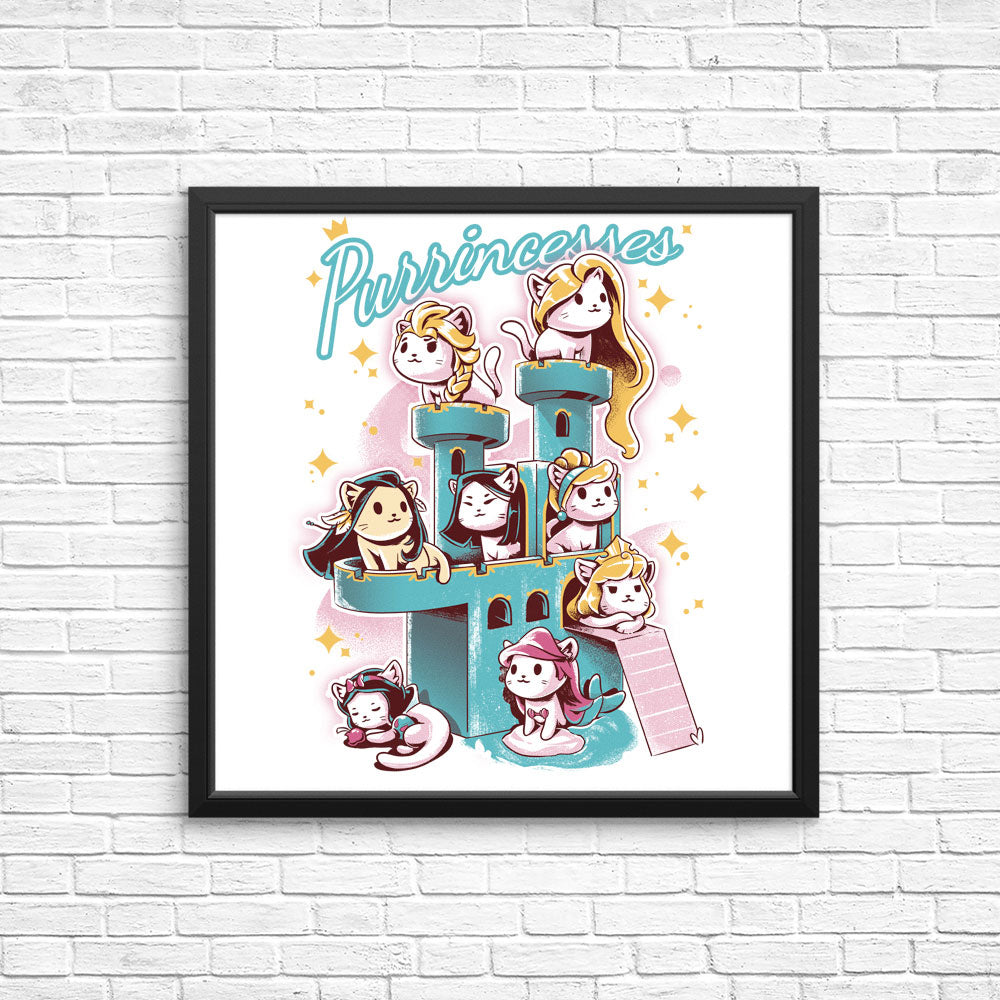 Purrincesses - Posters & Prints