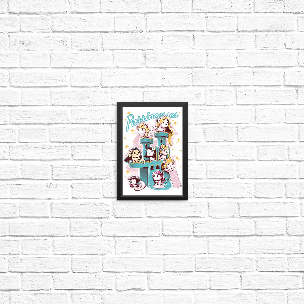 Purrincesses - Posters & Prints