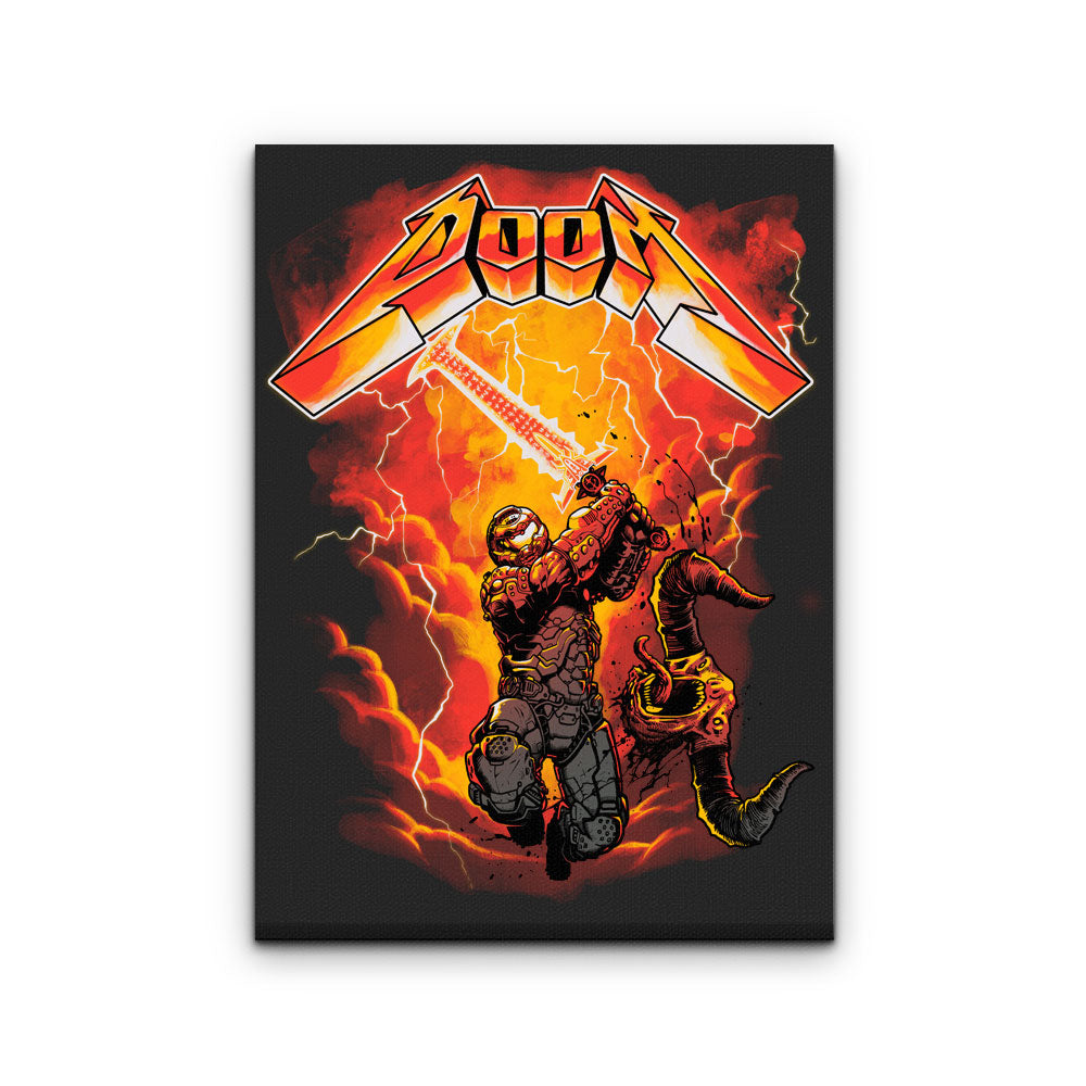 Rip the Demon - Canvas Print