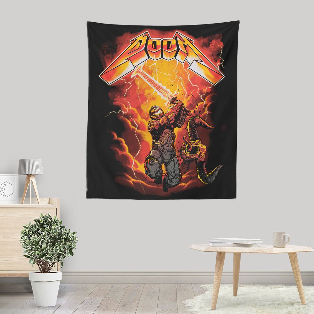 Rip the Demon - Wall Tapestry