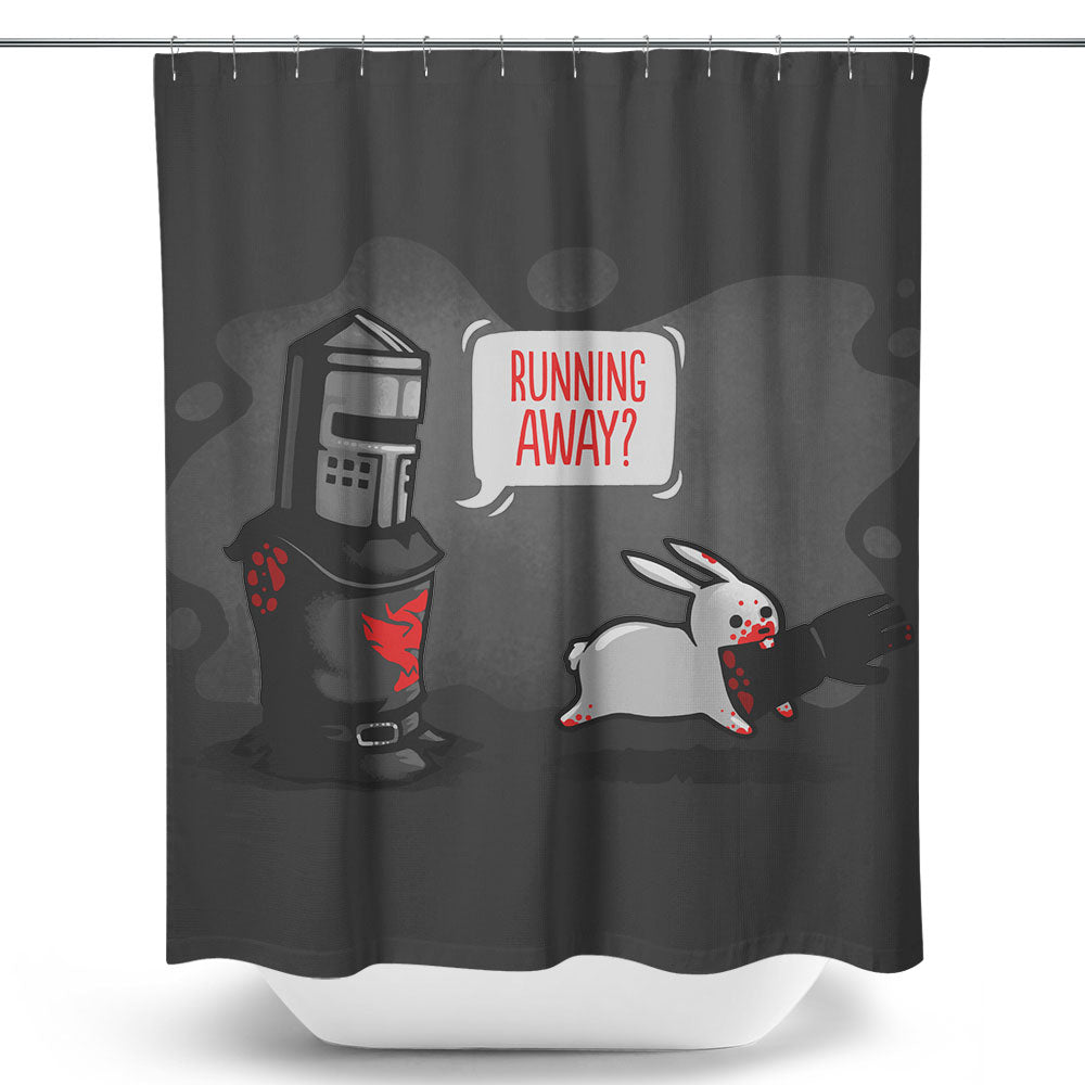 Running Away - Shower Curtain