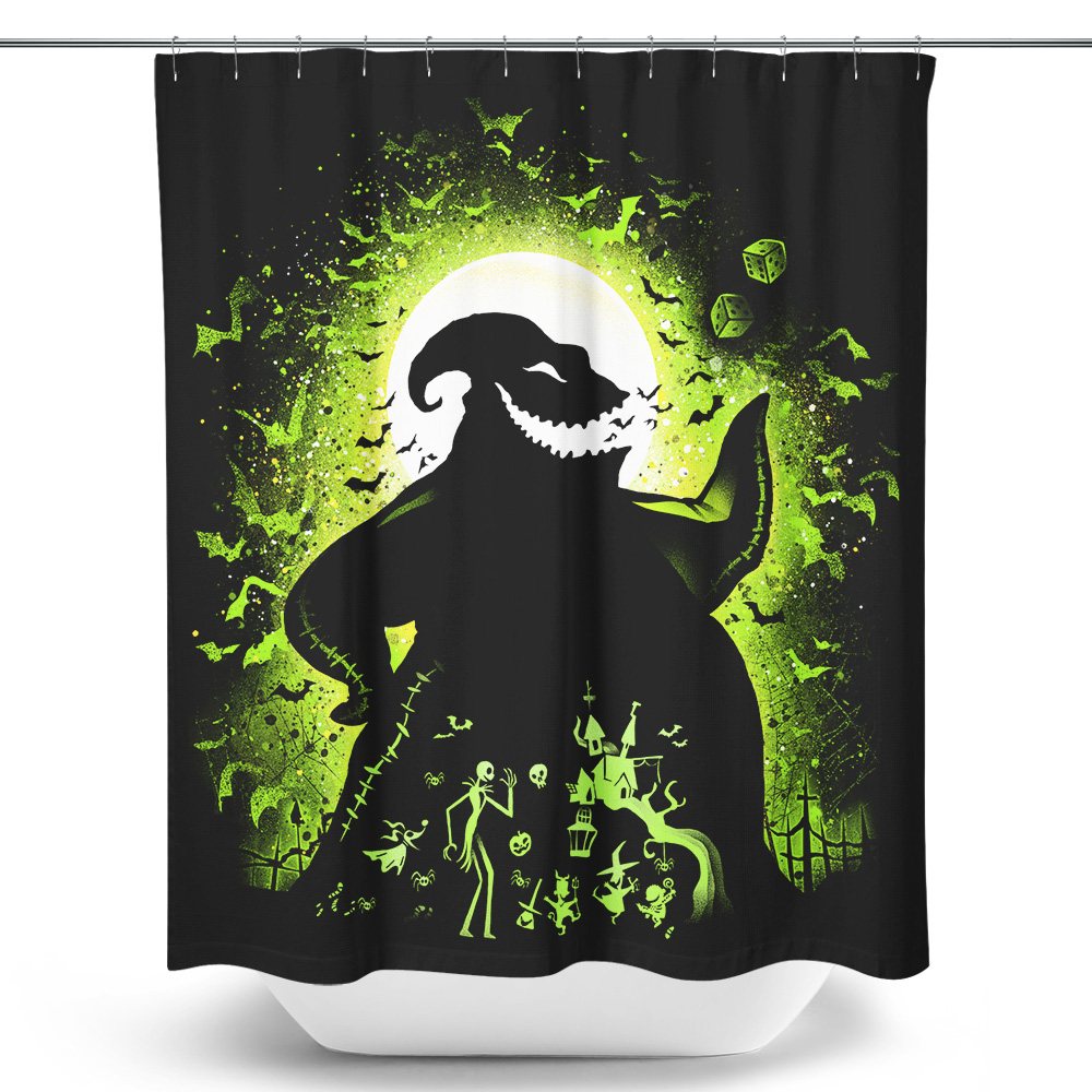 Shadow on the Moon - Shower Curtain