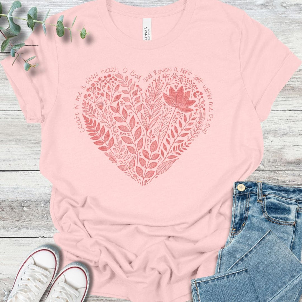 Floral Heart T-Shirt product image 5