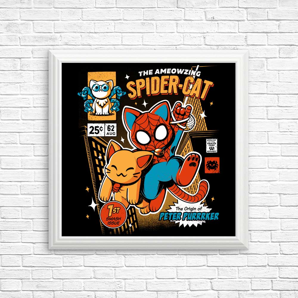 Spider Cat - Posters & Prints
