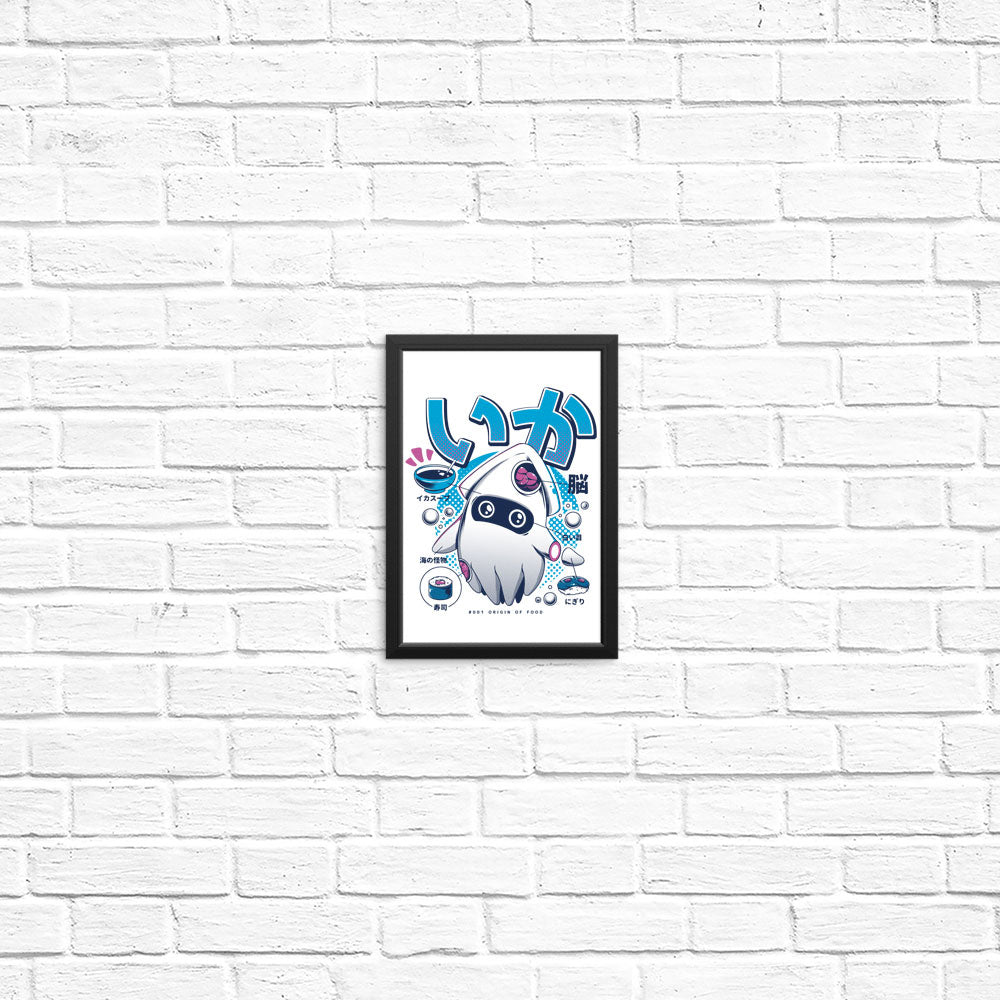 Squid Food - Posters & Prints