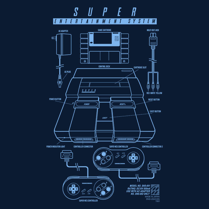 Super Entertainment System - Ringer T-Shirt product image 2