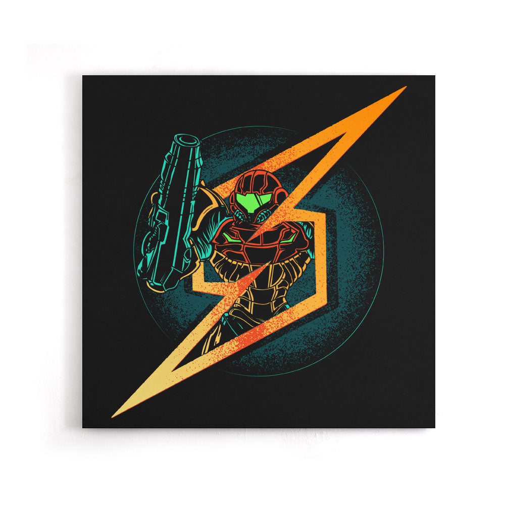 Symbol of Samus - Canvas Print