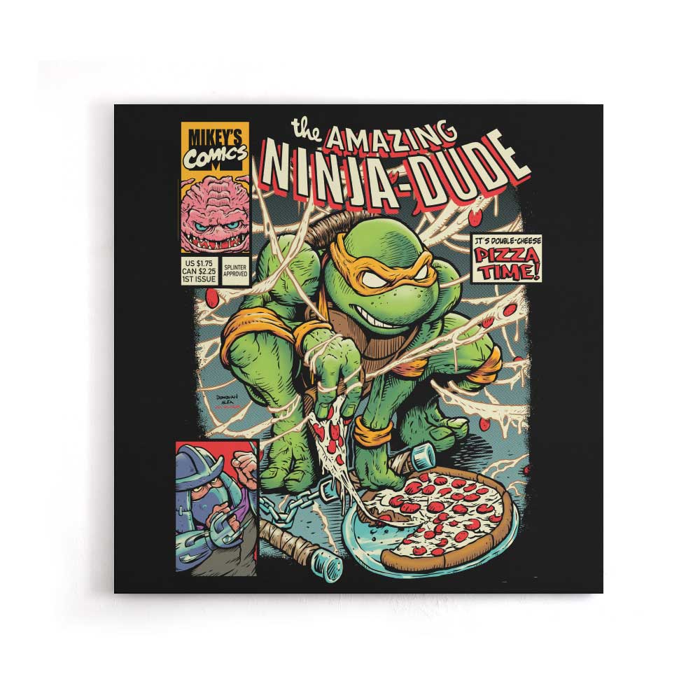 The Amazing Ninja Dude - Canvas Print