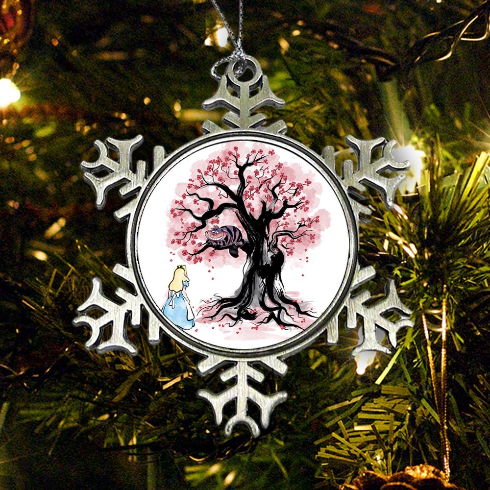 The Cheshire's Tree Sumi-e - Ornament product image 1