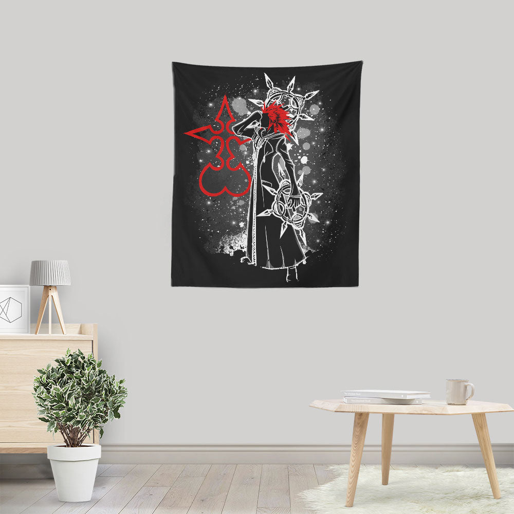 The Flurry of Dancing Flames - Wall Tapestry