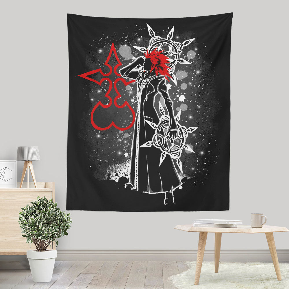 The Flurry of Dancing Flames - Wall Tapestry