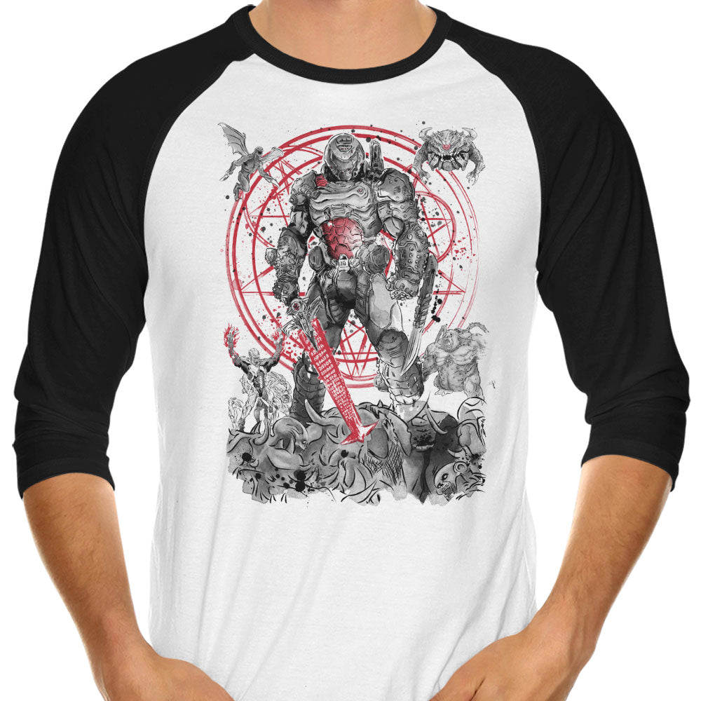 The Hell Walker - 3/4 Sleeve Raglan T-Shirt product image 1
