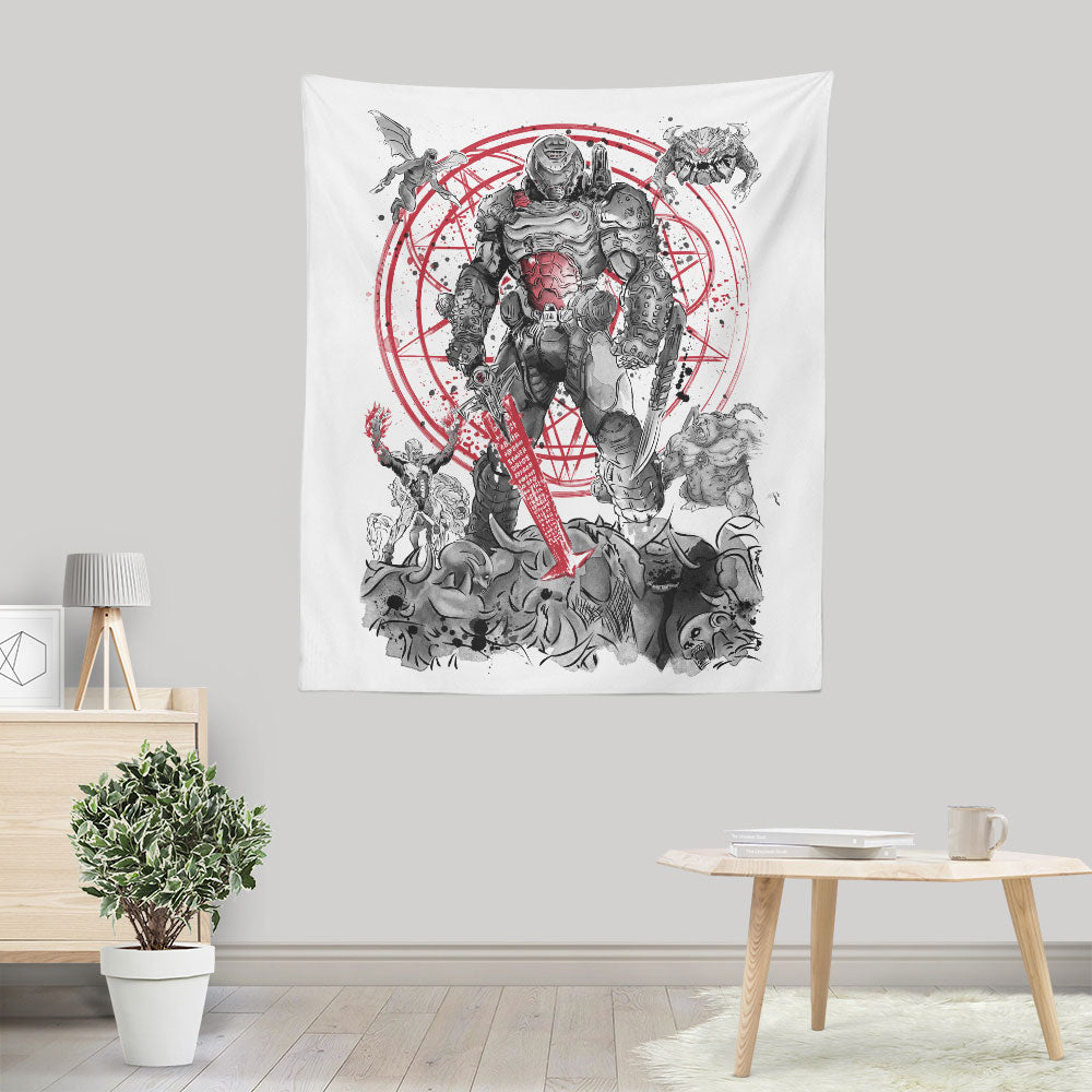 The Hell Walker - Wall Tapestry