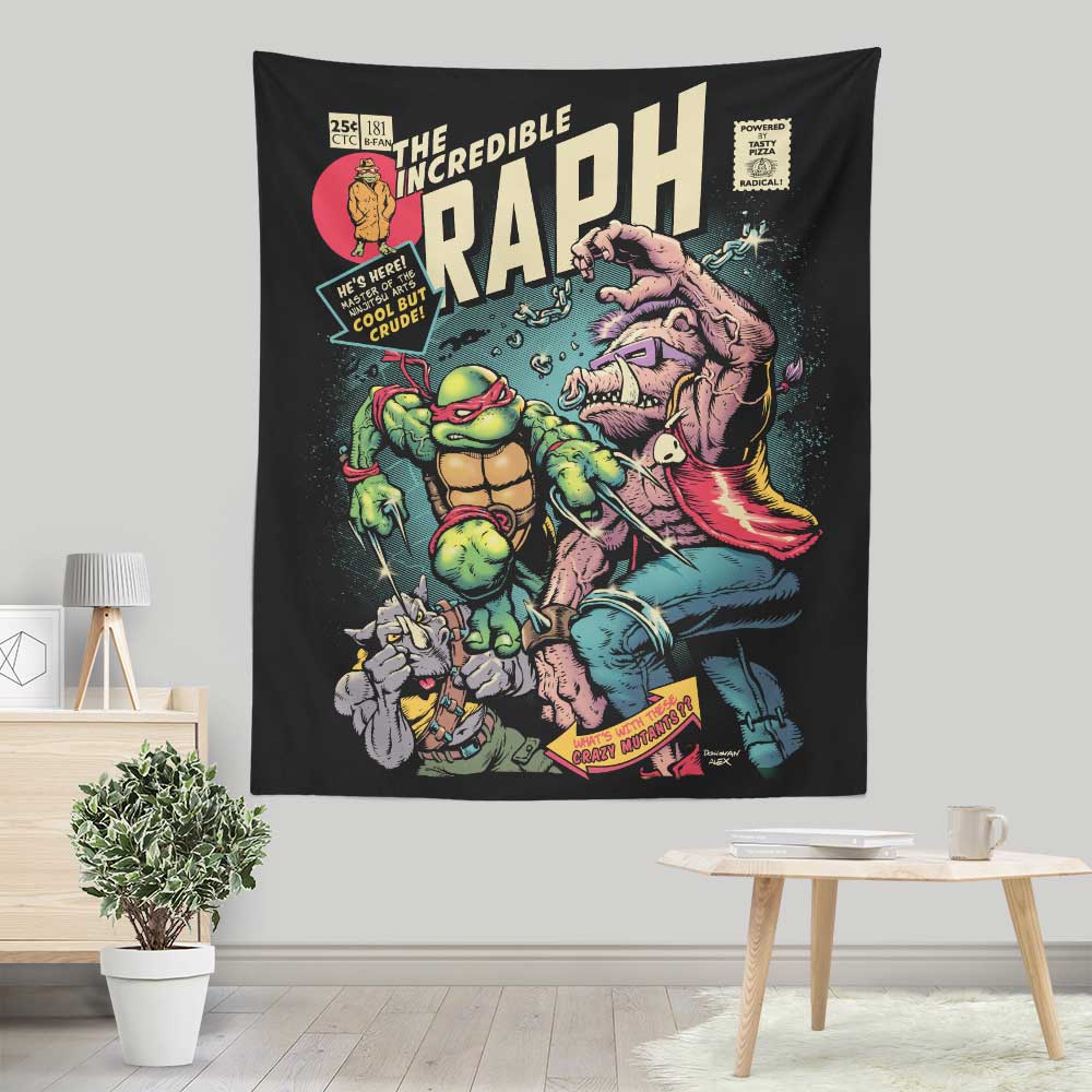 The Incredible Raph - Wall Tapestry