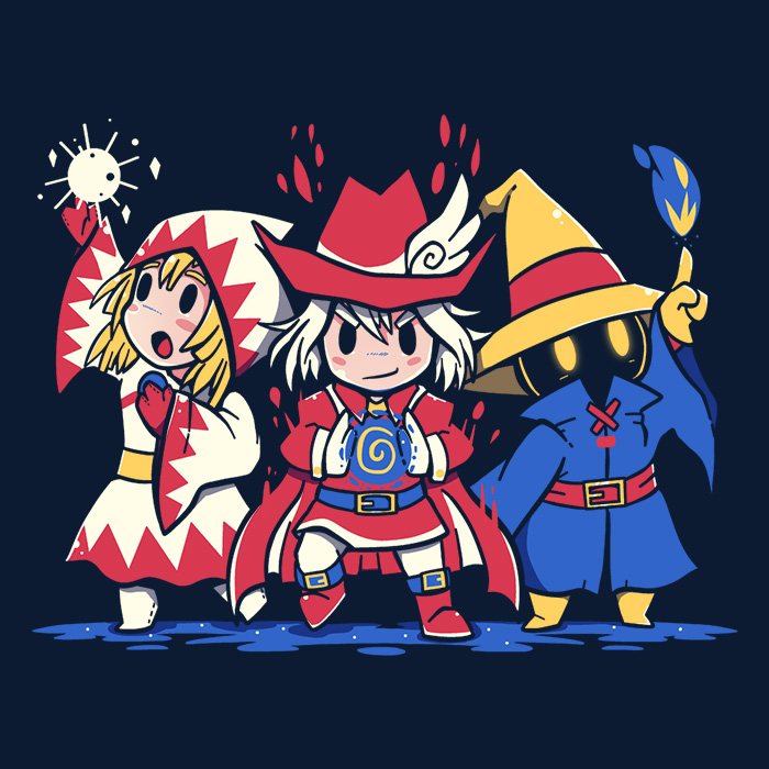 The Three Mages - Canvas Print