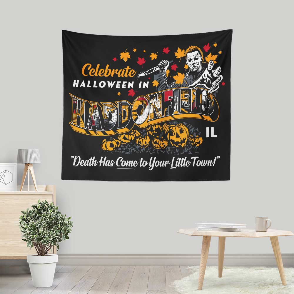 Visit Haddonfield - Wall Tapestry