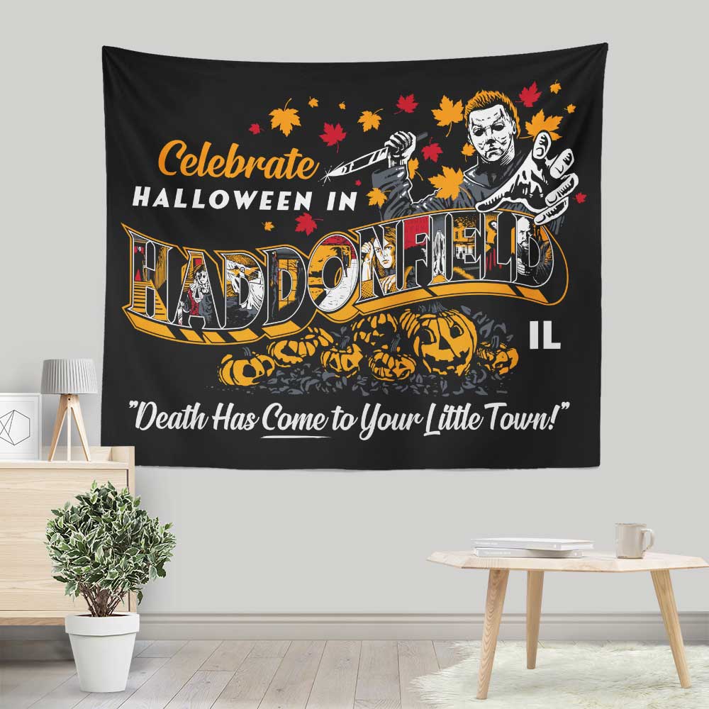 Visit Haddonfield - Wall Tapestry