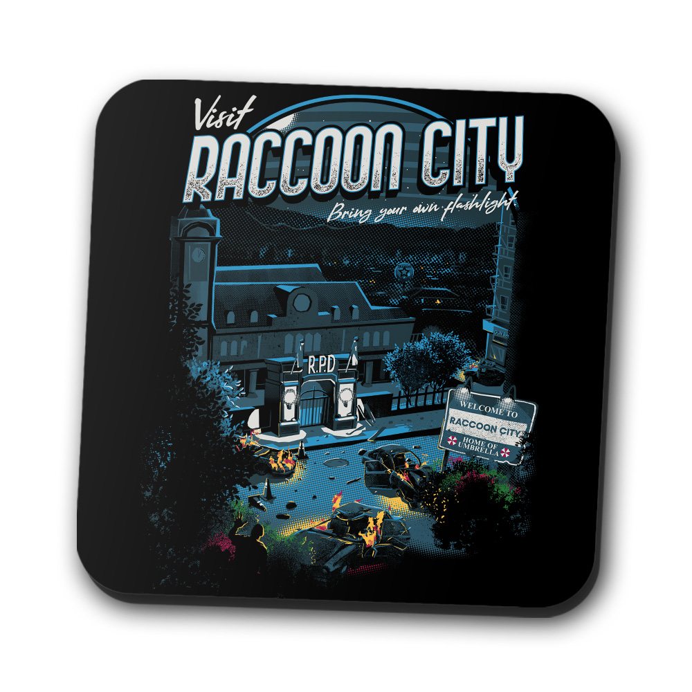 Visit Raccoon City - Coasters product image 1