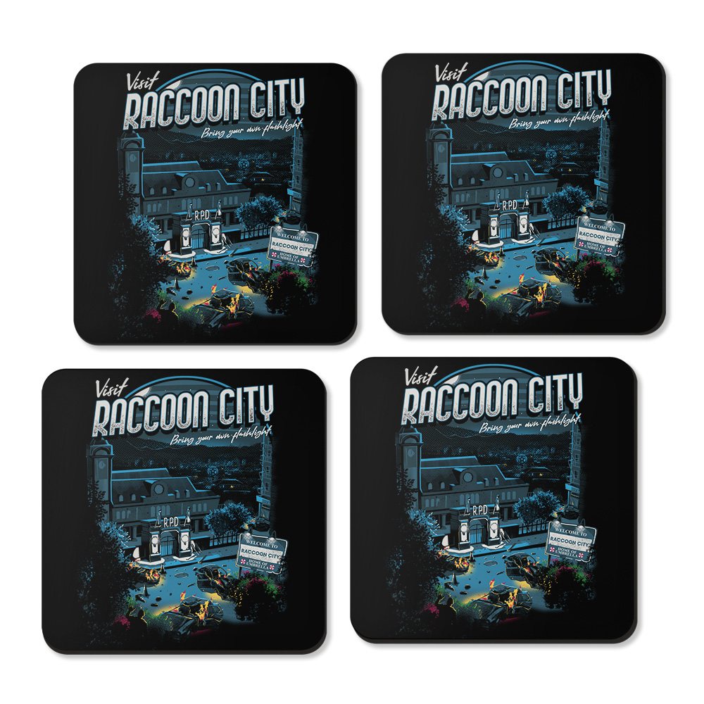 Visit Raccoon City - Coasters product image 3