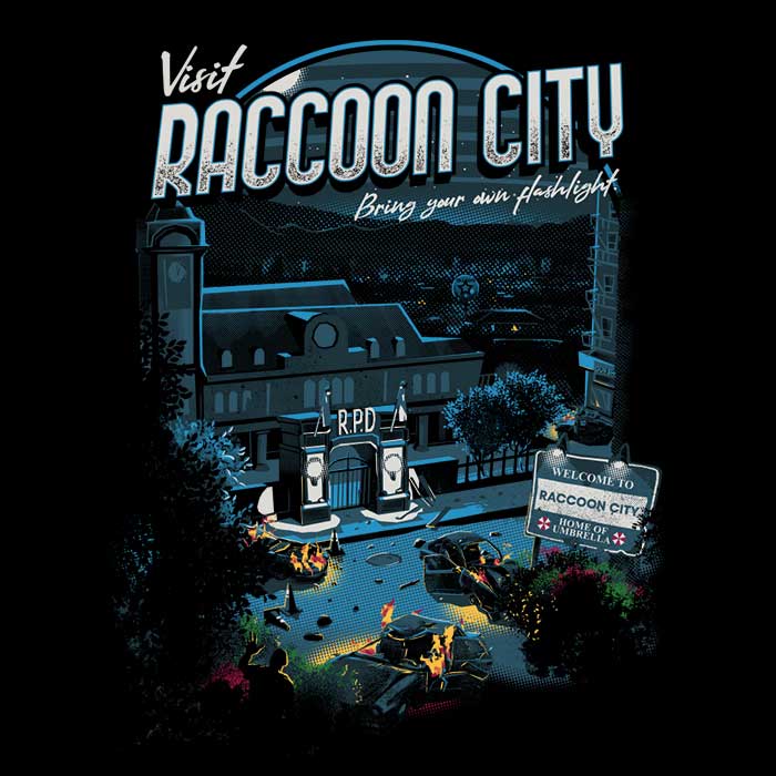 Visit Raccoon City - Women's Apparel product image 2