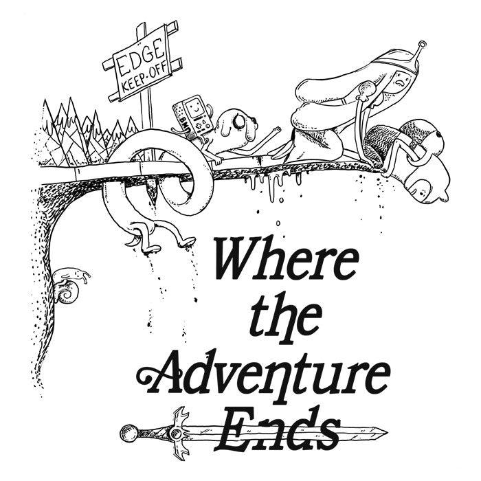 Where the Adventure Ends - 3/4 Sleeve Raglan T-Shirt product image 2