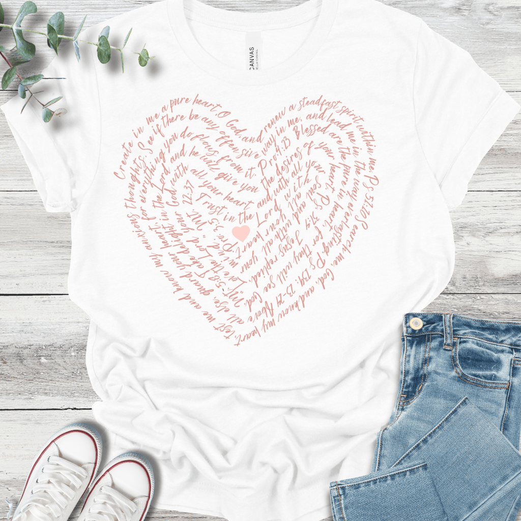 Scripture Heart T-Shirt product image 1