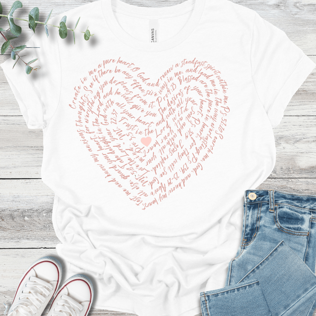 Scripture Heart T-Shirt product image 1