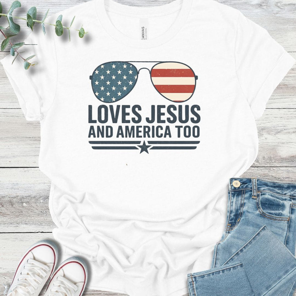 American Loves T-Shirt product image 2
