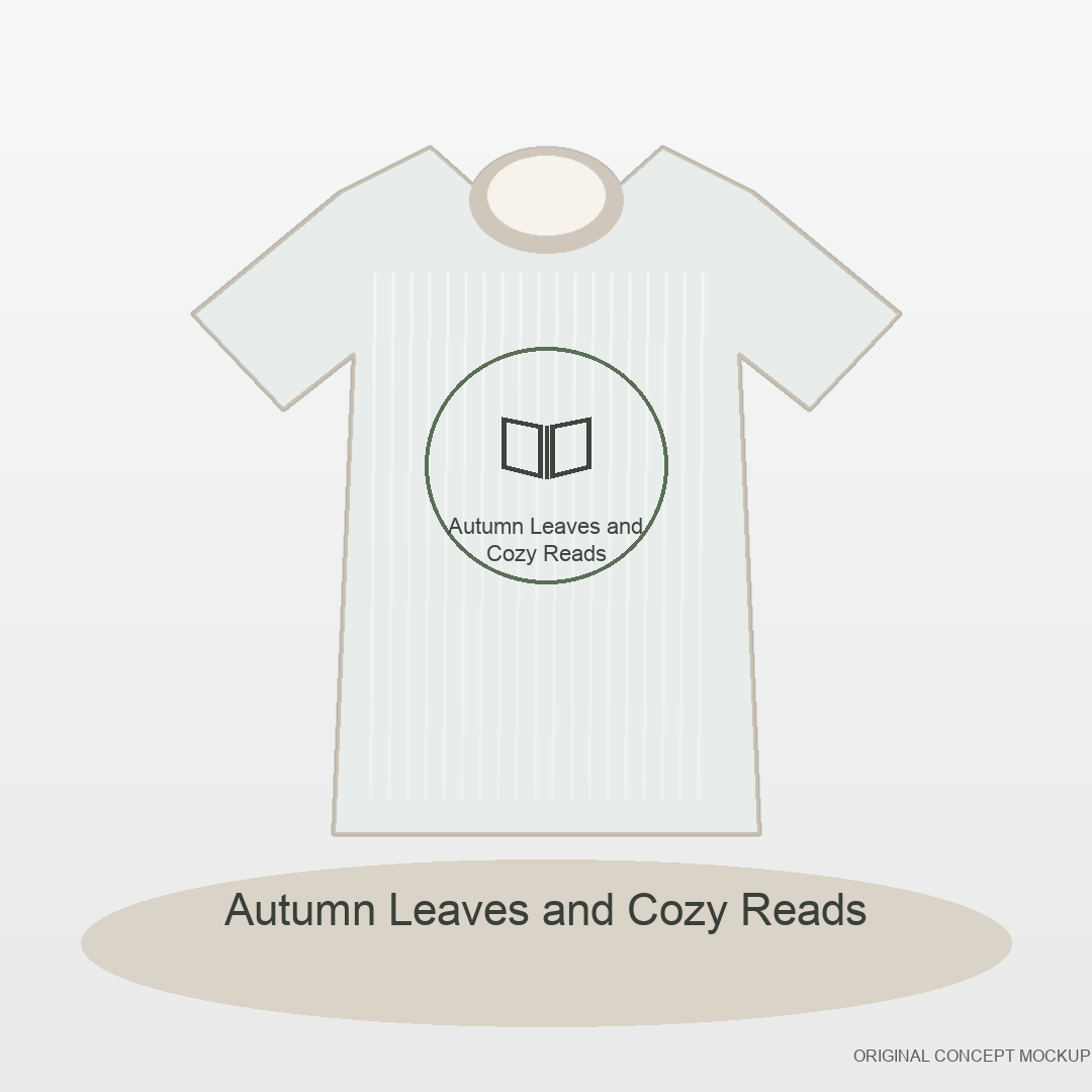 Autumn Leaf Collector original POD T-shirt artwork
